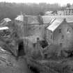 View from NE showing NNE and ESE fronts of mill block