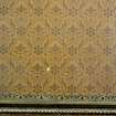 Interior.
Detail of D R Hay patent imitation damask wall treatment in drawig room.
Digital image of C 54062 CN.