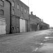 View from ENE showing MacDowall Street front of S buildings