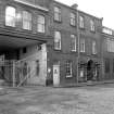 View from NE showing part of MacDowall Street front of S buildings