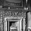 Interior.
View of the fireplace in the Tapestry Room.
Digital image of B 38800.