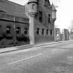 View from SSE showing N corner of Broughton Road frontage