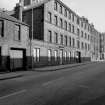 View from WNW showing WSW front of no 36 warehouse block