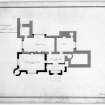 Principal floor plan.
Scanned image of E 12222 P.