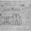 Principal floor plan.
Scanned image of E 12219 P.