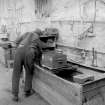 Interior
View showing man working in brass foundry