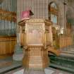 Interior -view of pulpit and organ
Digital image of C 17688 CN