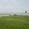 View of Arnish Point Lighthouse and keeper's dwelling, Lewis, from SW.

