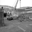 View from WSW showing hand-crane