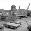 View from SSW showing barge Grab no 1 with SSW front of pumping station in background