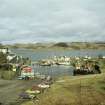 General view from SSW showing basin with lighthouse and lock 15 in background