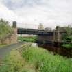 Hungryside Bridge, Forth and Clyde Canal, Lifting Bridge
View from W
Digital image of D/58836/cn