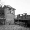 Forth and Clyde Canal, Auchinstarry Swing Bridge
View of control cabin from North
Digital image of D/61844