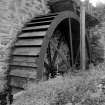 View from SE showing water wheel