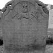 View of gravestone of Magdalene Couper, 1749.
Digital image of AN 6553.