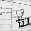 Annotated floor plan, Dr Thomas Ross
Digital image of FID 37/30