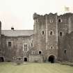 Doune Castle. Inside courtyard from South.
Digital image of A 7142 CN