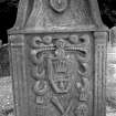 View of West face of the gravestone of James Wightone, 1725.
Digital image of B 4172