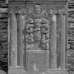 Detail of headstone in Churchyard.
Digital image of B 42922/4.