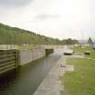 Gairlochy, Caledonian Canal, Swing Bridge
General view of bridge and canal from south west
Digital image of D 48089 CN