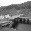 Gairlochy, Caledonian Canal, Swing Bridge
Oblique view of north-east side of bridge form east
Digital image of D 48091.