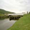 Laggan, Swing Bridge over Caledonian Canal
General view of bridge and canal from south west
Digital image of D 48282 CN