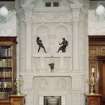 Broughton House, detail of gallery Jacobean Renaissance fireplace