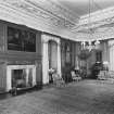 Interior. General view of West Drawing Room in Holyrood Palace