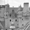 Castle Fraser. View of upper part of main block from N.
Digital image of AB 1328.
