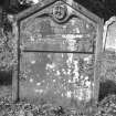 Aberdalgie Churchyard
General view of William Blayd's gravestone, 1790.
Digital image of A 14064
