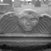 Aberuthven Church and Churchyard
View of gravestone of Janet Mores, d.c1720.
Digital image of A 14065.