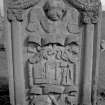 Coupar Angus Churchyard.
Detail of gravestone.
Digital image of B 4390/10