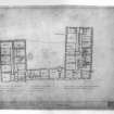Mylnes Court, Edinburgh University Hall of Residence.
Plans.
Scanned image of E 42741.