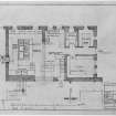 Plan of kitchen showing alterations.
Scanned image of E 48132.