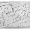 Site plan of the Lawnmarket.
Scanned image of E 48138.