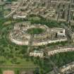 Oblique aerial view of Park Circus.