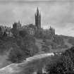 Distant general view of Glasgow University