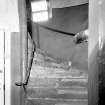 Edinburgh, Orwell Place, Dalry House, interior.
View of stairs.