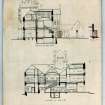 Orchil House.
Digital image of photographic copy of sections.
Insc: "Orchil House 1/8" Plans No 9"; "Section on line A-B"; "Section on line C-D"