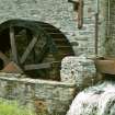 View from NE showing mill wheel.
Copy of 35 mm colour transparency.