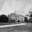 Digital image of copy of historic photograph showing general view.