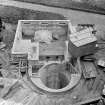 View of Headworks at Mullardoch Generating Station.
Copy of negative, Mullardoch-Fasnakyle-Affric, Box 1048/2, Contract No. 9, Plate No. 281.