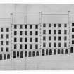 Scanned image of drawing showing elevation -probably Niddry Street (untitled).