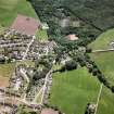 Strathpeffer, oblique aerial view, taken from the NW, showing the southwest part of Strathpeffer town.