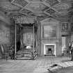 Scanned image of watercolour of Mary Queen of Scots' Bedroom by G.M. Greig, lithographed by Walker
Entitled "The Queen and The Prince Consort inspecting Mary Queen of Scots' Bedroom"