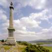 View of Lyne of Gorthleck war memorial from S