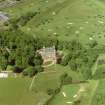Oblique aerial view centred on Duff House, taken from South-West.
