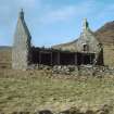 Scanned image of colour slide.
View of SE of Chapel House.