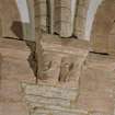 Interior. Nave, N aisle, detail of head corbel.
Scanned image of E 49888 CN
