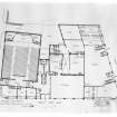 Premises for L Castelvecchi.
Proposed ground floor plan including ballroom, tea room, and cinema.
Scanned image of E 33719.